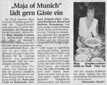 Artikel im Münchner Merkur vom 04.05.1998