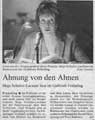 Presseartikel in der SÜddeutschen Zeitung vom 30.09.2004