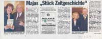Presseartikel in der Münchner TZ vom 11.03.2004